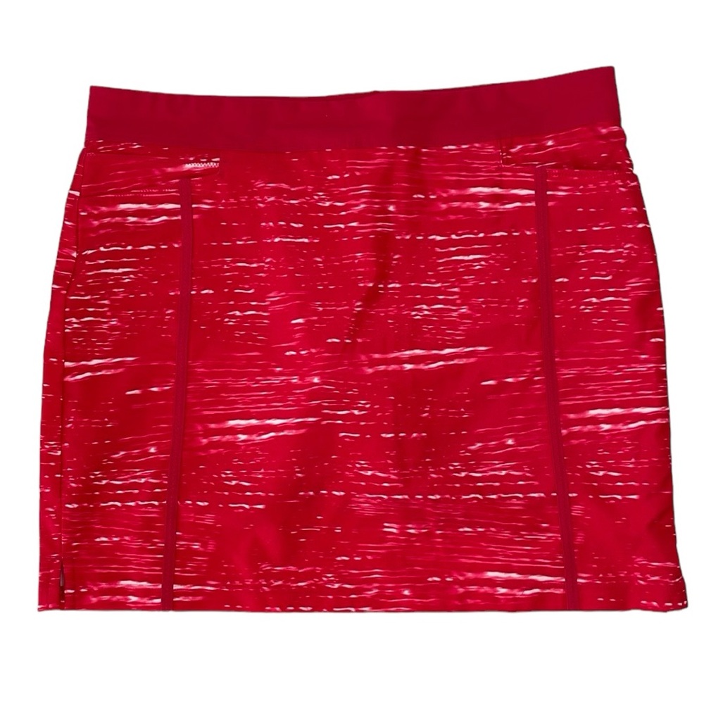 Adidas Golf Skort. Size Medium.‎ Bright pink and White tie dye design. EUC